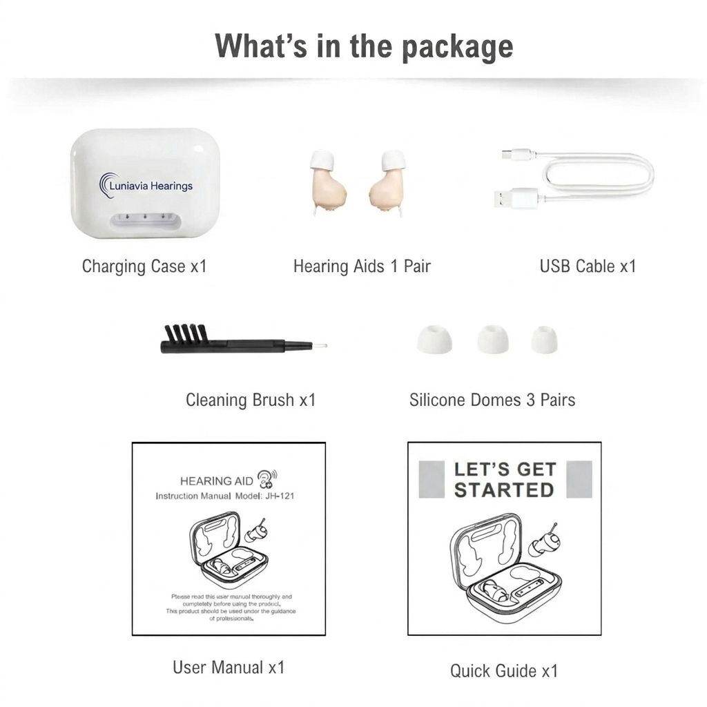 Luniavia Smart Hearing™ - Comfort Hearing Aids